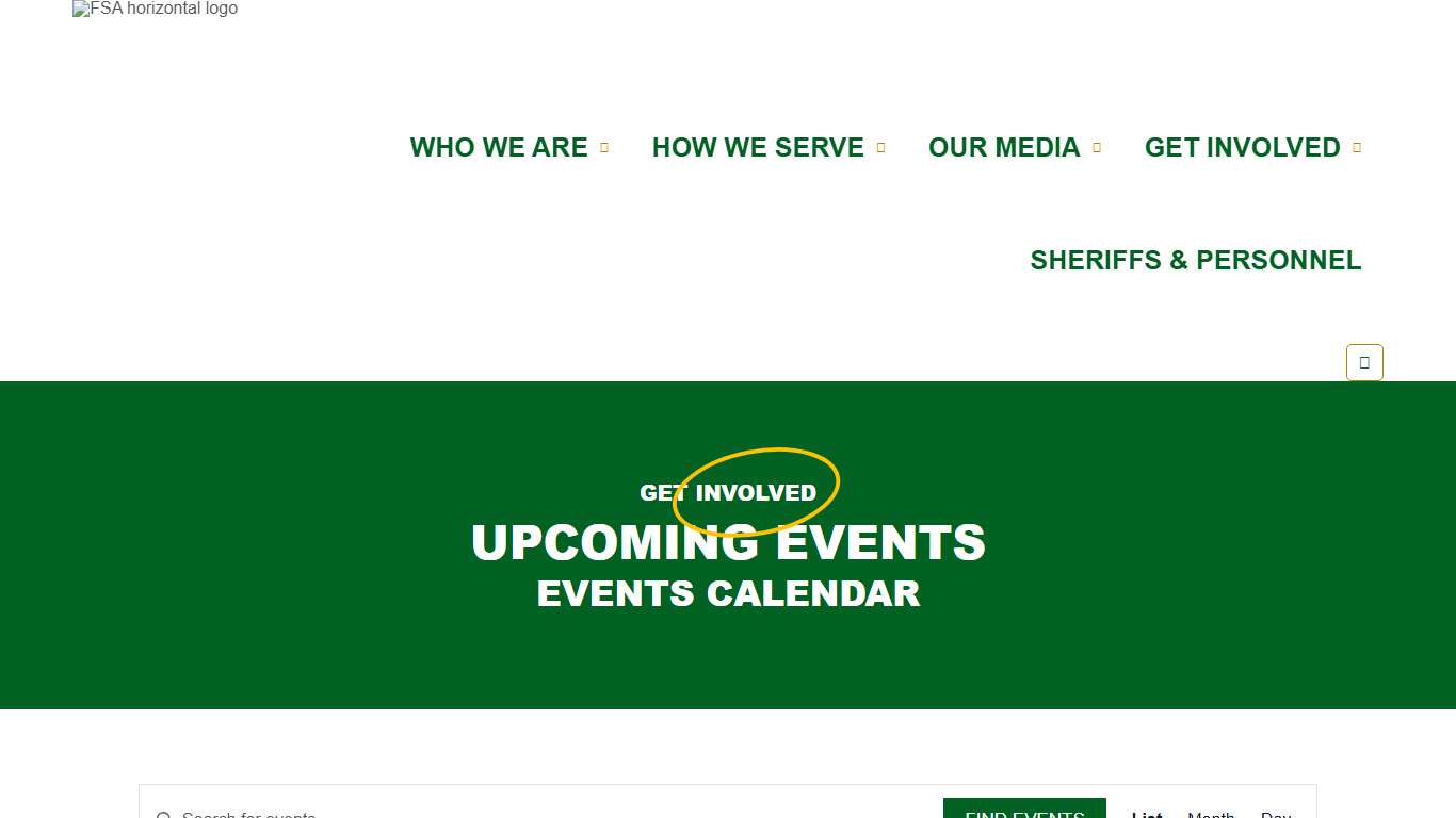 Events Calendar | Florida Sheriffs Association